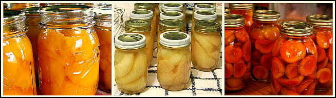 Water Bath Canning Peaches HOT PACK Method