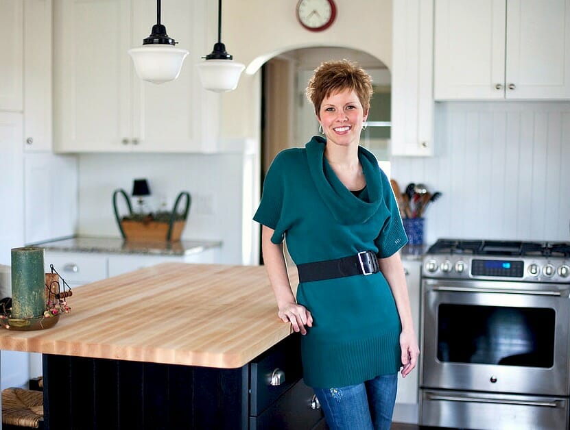 andrea in the kitchen