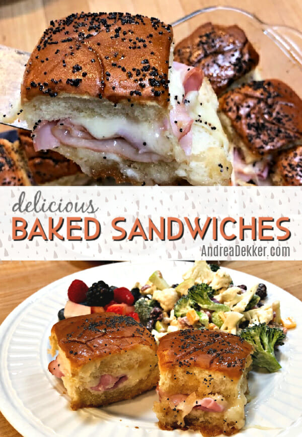 delicious baked sandwiches
