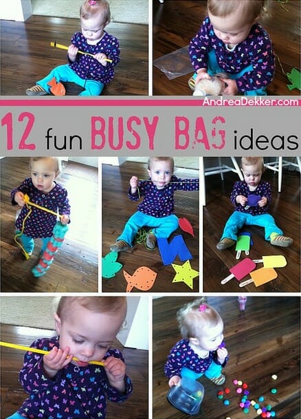 12 fun busy bag ideas