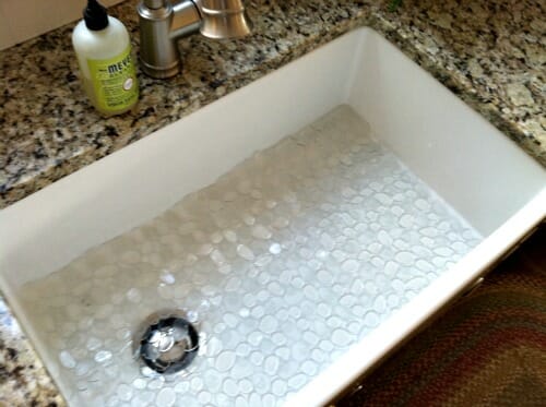 farmhouse kitchen sink mat