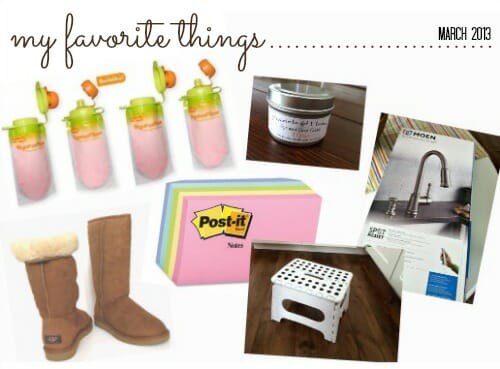 favorite things 3-13