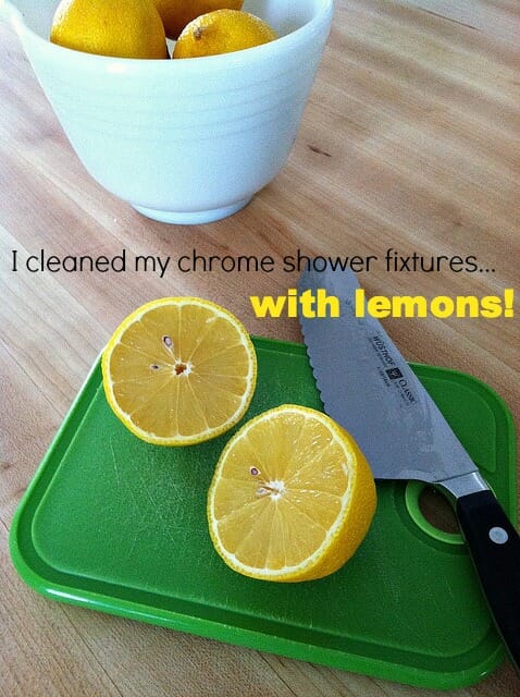 cleaning with lemons