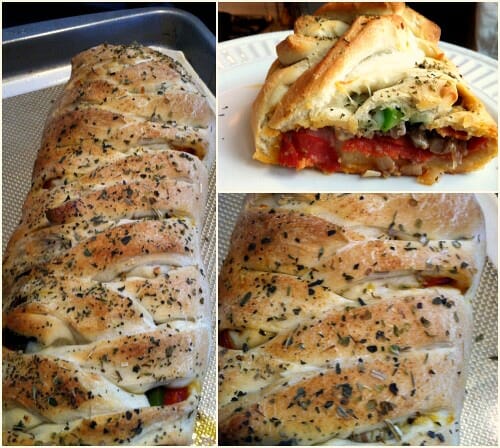 delicious stromboli dinner