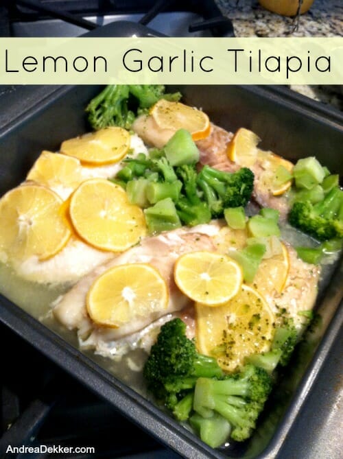 Lemon Garlic Tilapia
