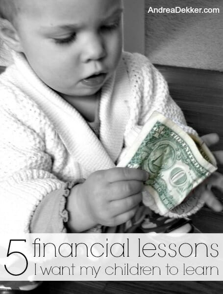 5 financial lessons