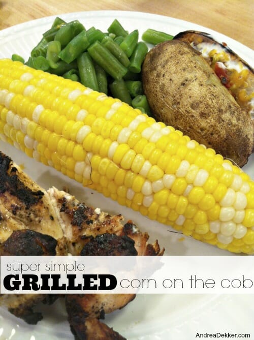 grilled corn on the cob