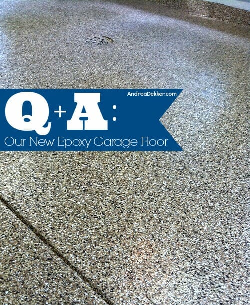 new garage floor