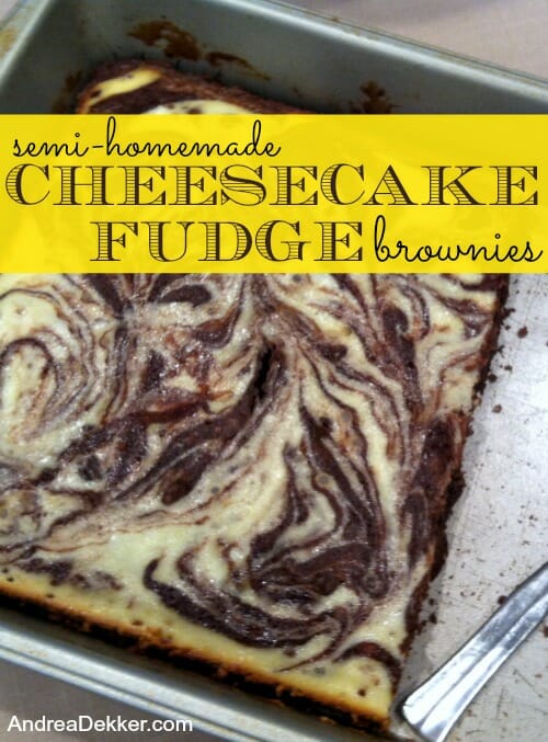 cheesecake fudge brownies