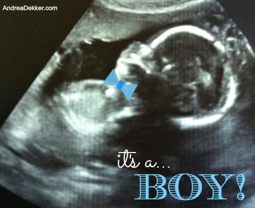 it's a boy!