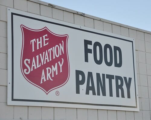 salvation army food pantry
