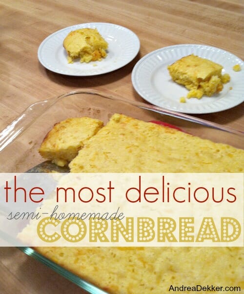 semi-homemade cornbread