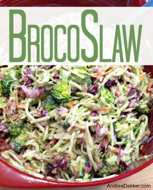 broccoli slaw easy side dish