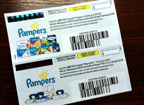 free pampers coupons