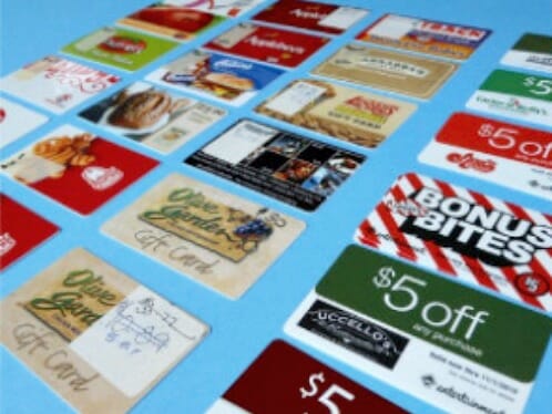 gift cards