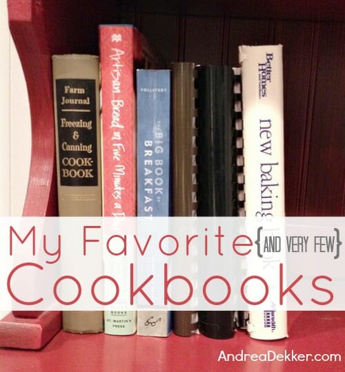 my favorite cookbooks