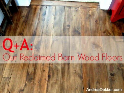 Barn wood deals flooring