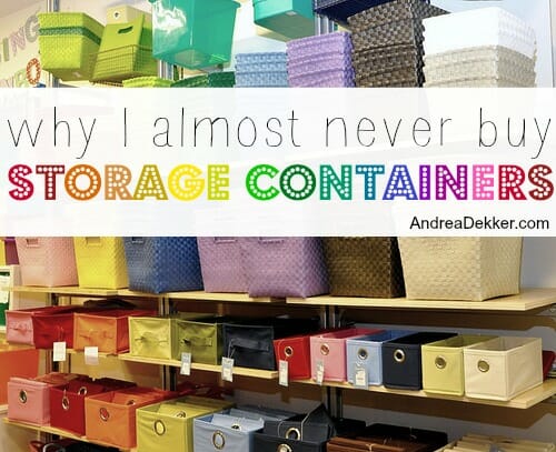 Skip the Storage Container Sales This January and Get Truly Organized