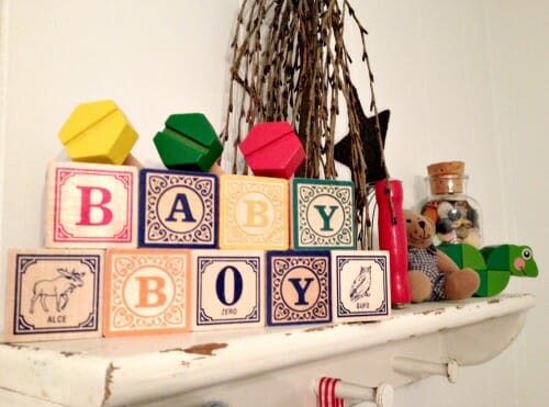 baby boy blocks