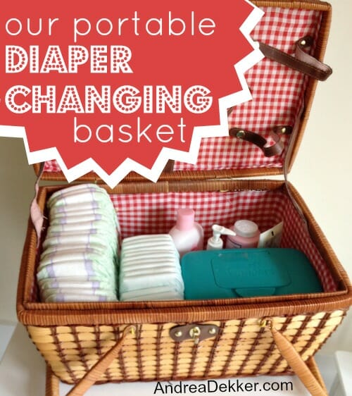 diaper basket