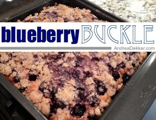blueberry buckle