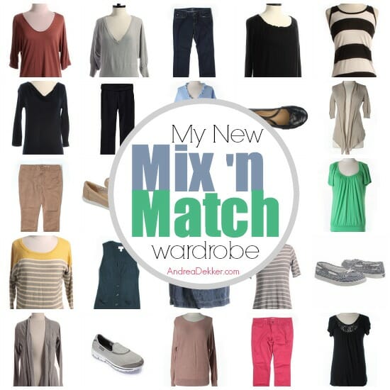 My New Mix 'n Match Wardrobe - Andrea Dekker