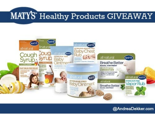 matys healthy product giveaway