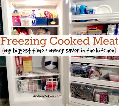 Freezing Cooked Meat (my biggest time + money saver in the kitchen ...