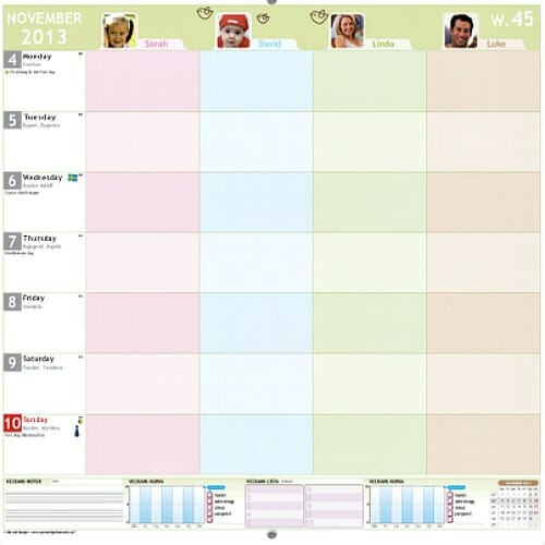Wall planner4