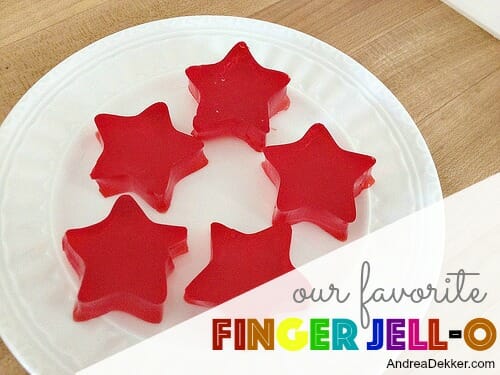 finger jello