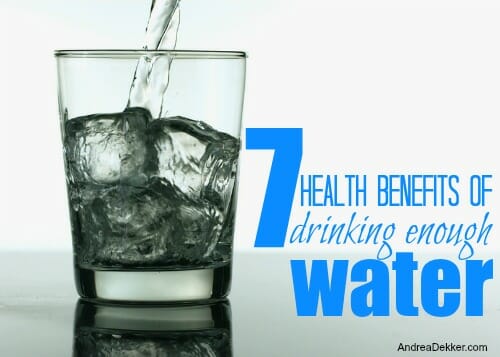 health benefits of water