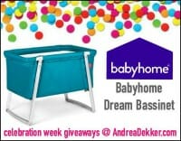 Babyhome Bassinet Giveaway on andreadekker.com
