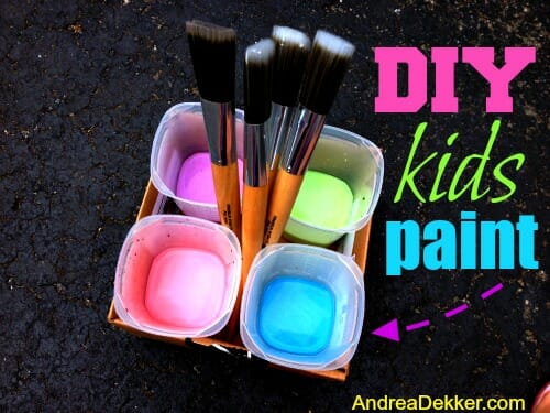 diy kids paint