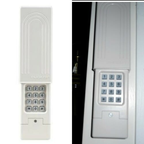 keyless entry pad