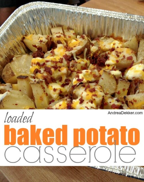 loaded baked potato casserole