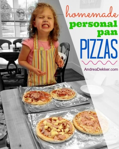 personal pan pizzas