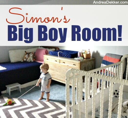 simon's big boy room