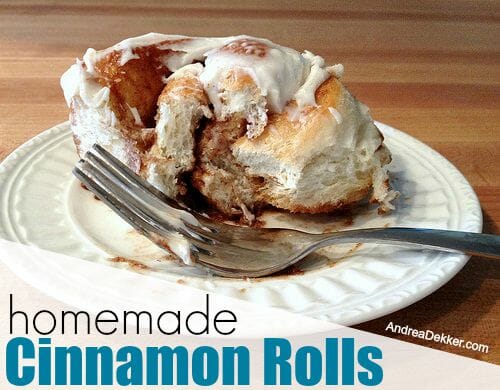 homemade cinnamon rolls