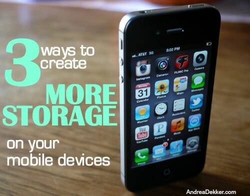 create more storage