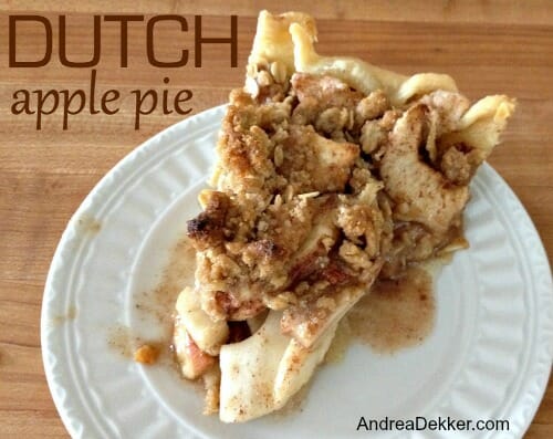 dutch apple pie