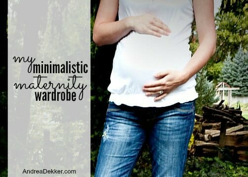 How to: Minimalist Maternity Wardrobe