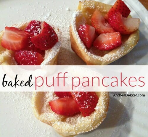 baked puff pancakes
