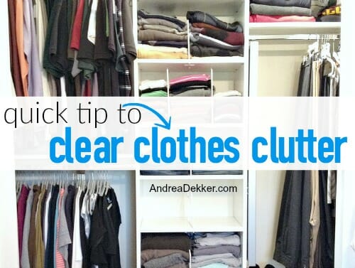 clothes clutter