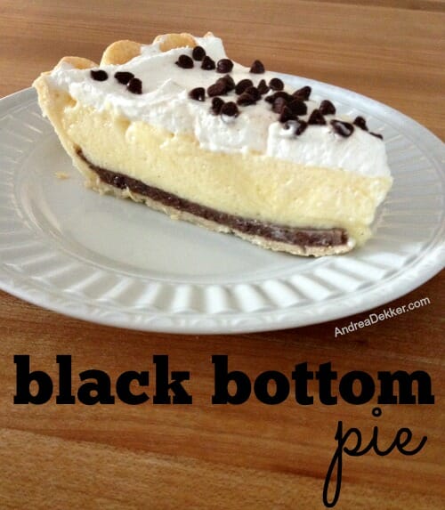 Black Bottom Pie Andrea Dekker