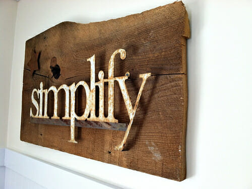 simplify