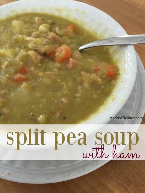 split pea soup with ham