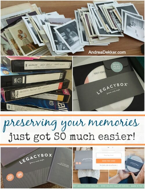 preserving memories with Legacybox