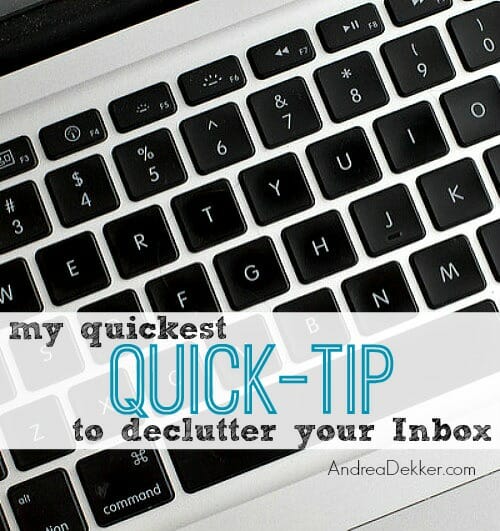 email quick tip