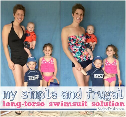 long torso tankini tops