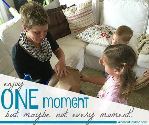 one moment